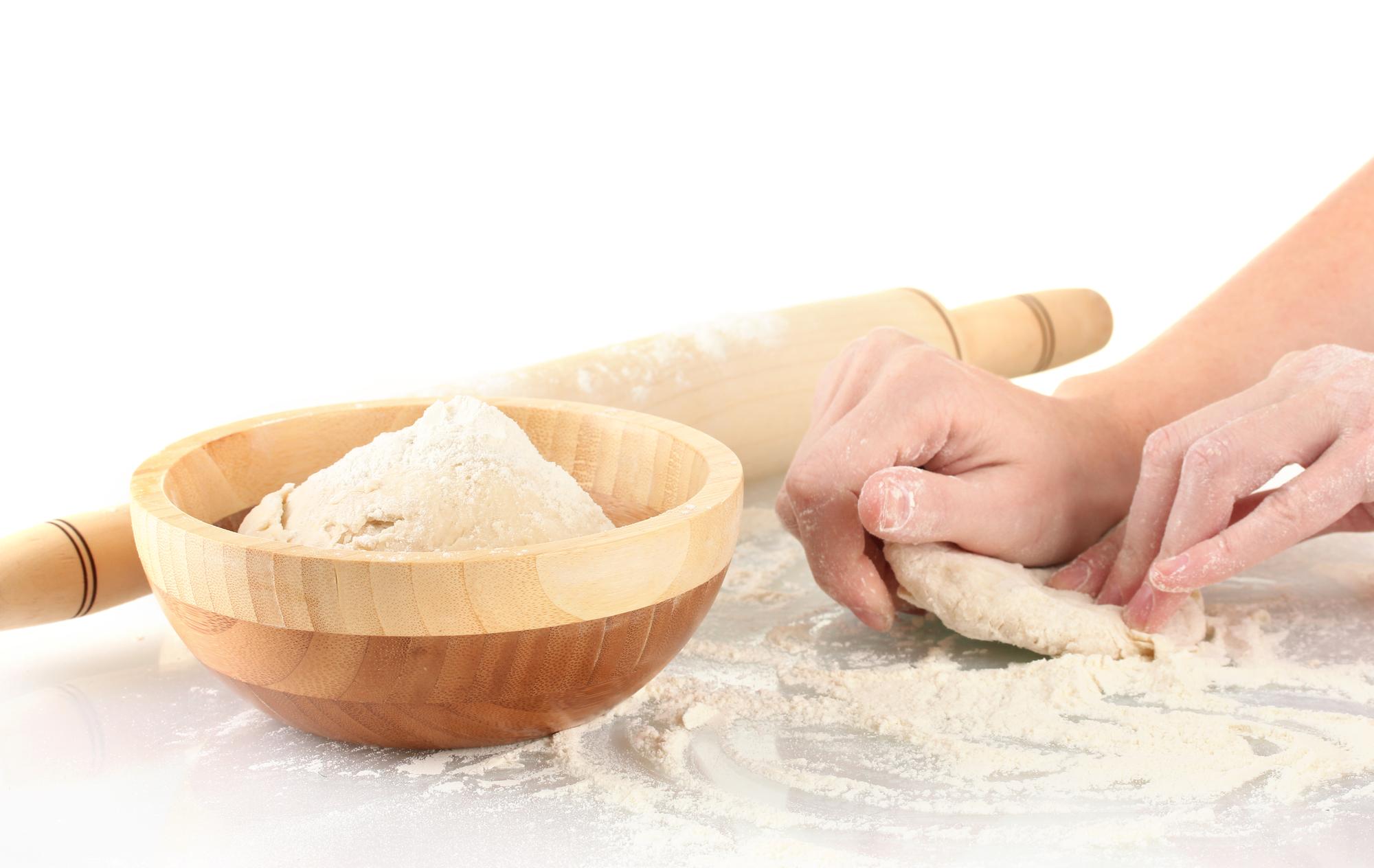 Esercitazione di impasto in laboratorio